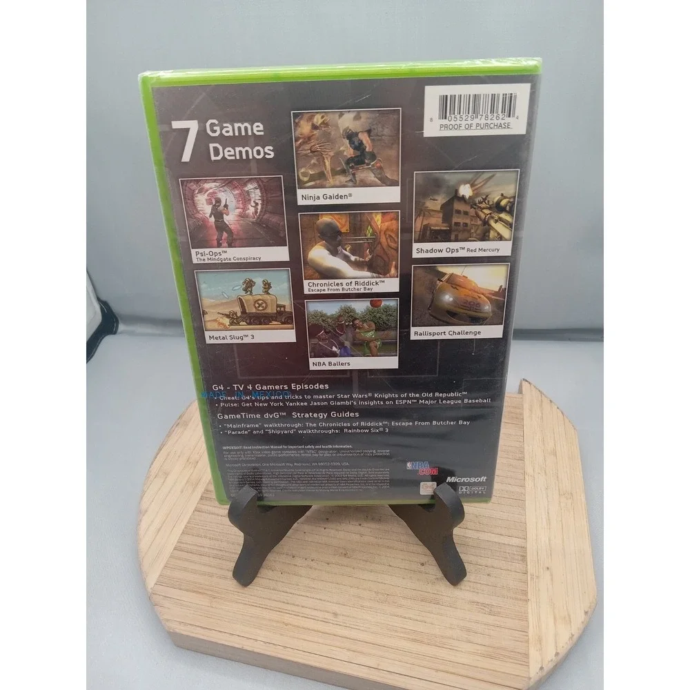 Exhibition: Demo Disc for‎ Xbox -- Vol. 5 (Microsoft Xbox, 2004) NIB SEALED